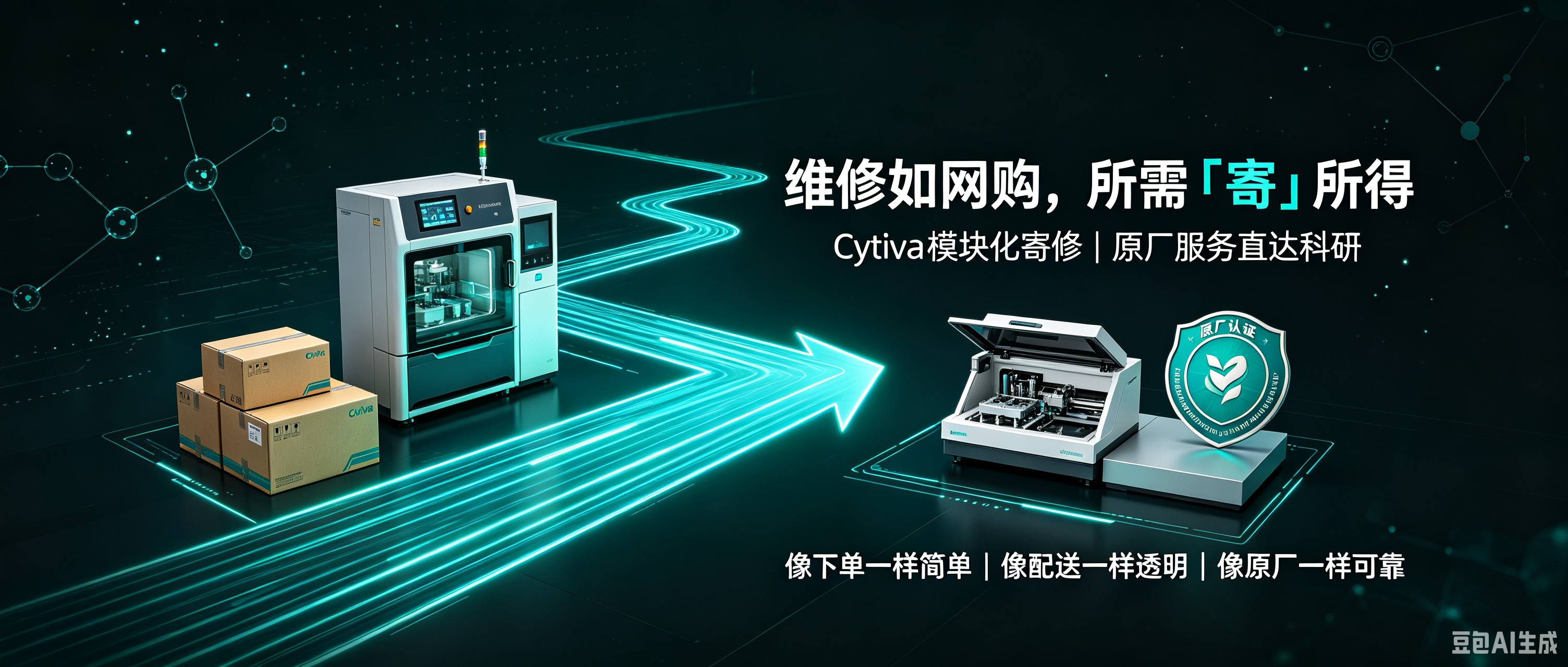 维修如网购，所需 &ldquo;寄&rdquo; 所得｜Cytiva 模块化寄修，原厂服务直达科研